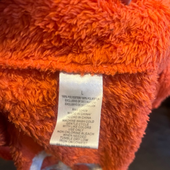 Cute Orange Dog Sweater with Peace Symbol - Picture 2 of 4